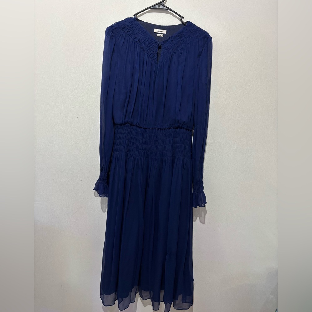 Jason Wu Size 6 Blue 100% Silk Dress